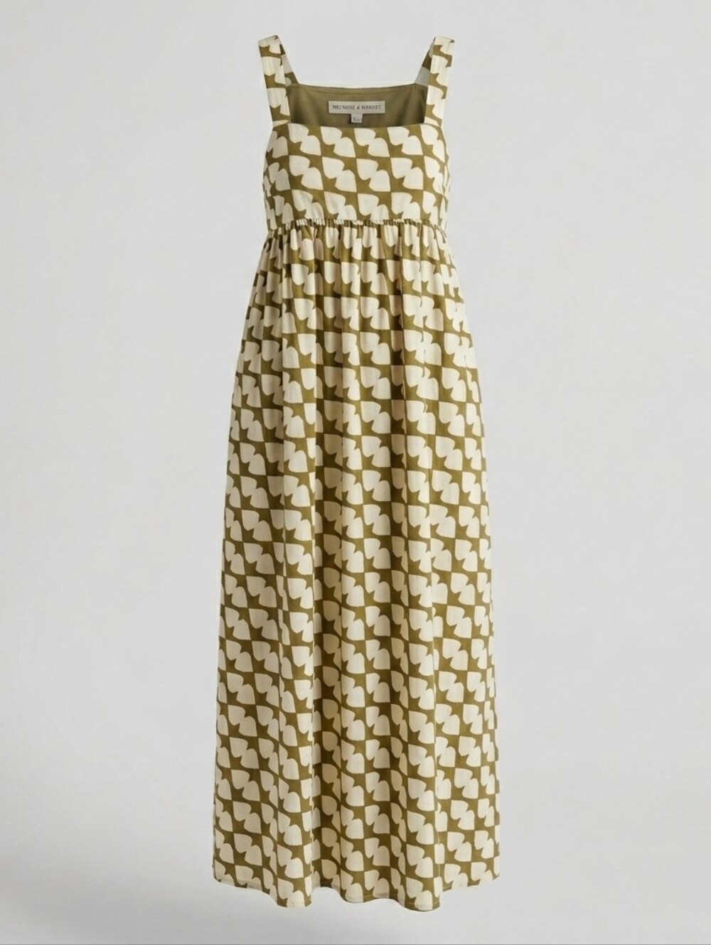 Melrose & Market Square Neck Midi Dress - Picture 2 of 4